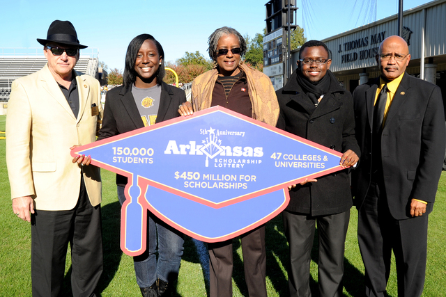 Lottery program honors 2 at UAPB