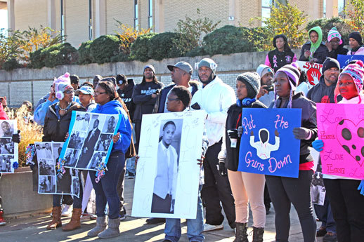 Group mobilizes rally participants to say no to violence