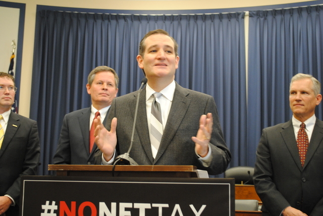 Ted Cruz rallies against Marketplace Fairness Act