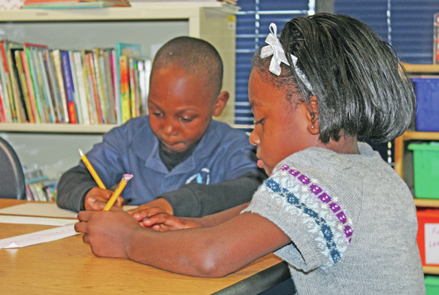 Lighthouse Charter School students write letters to soldiers