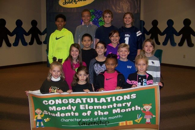 Moody names November Students of the Month