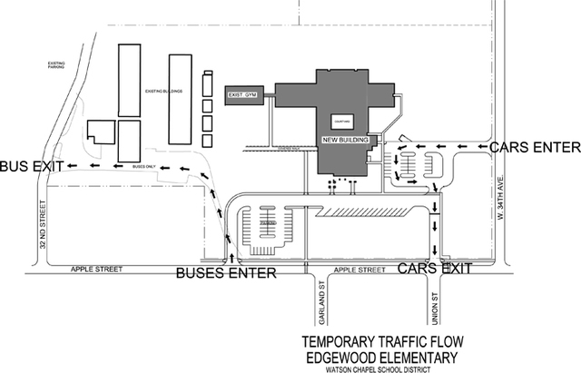 Watson Chapel officials announce traffic plans for new Edgewood building
