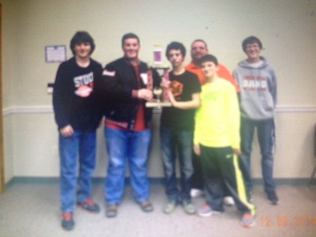 Eighth-, ninth-grade Quiz Bowl Team wins first place