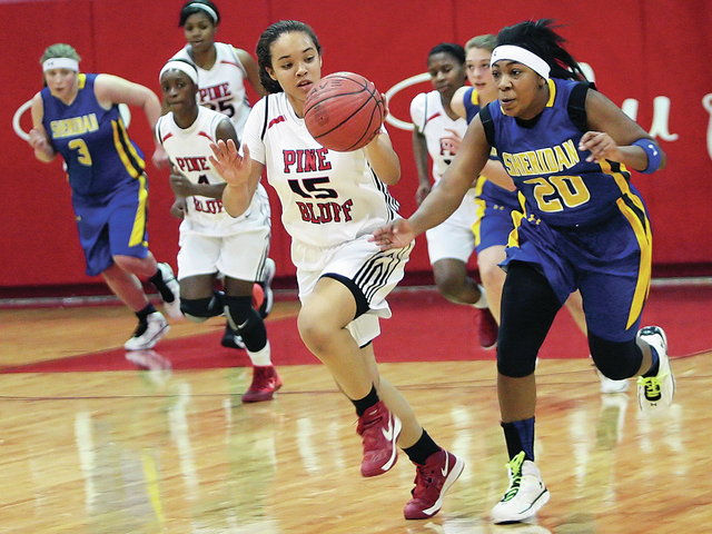 Pine Bluff girls handle Sheridan