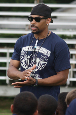 NFL vet Johnson returns home for camp