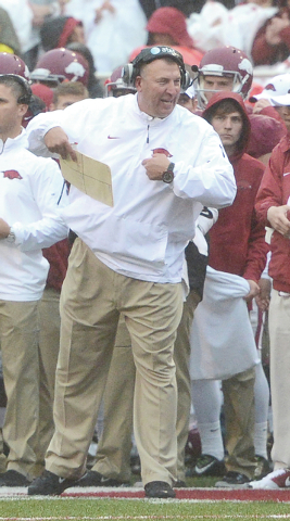 Costly misstep: Bielema says Collins missed voluntary’ workouts