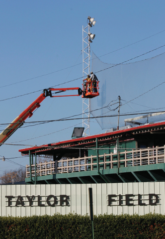 Under the Brighter Lights: Taylor Field replaces electrical system as it turns 75