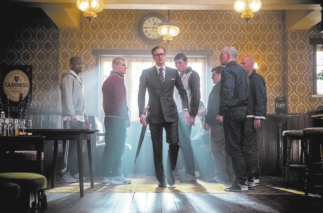 Cheeky Kingsman’ proves brash, bold, breathtakingly violent