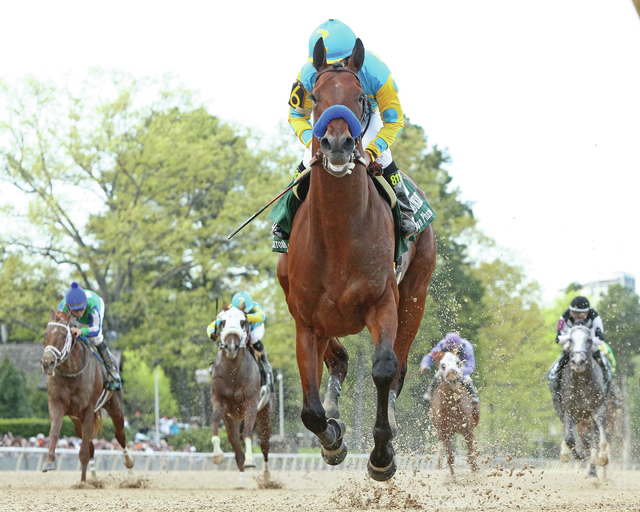 American Pharoah finishes the job
