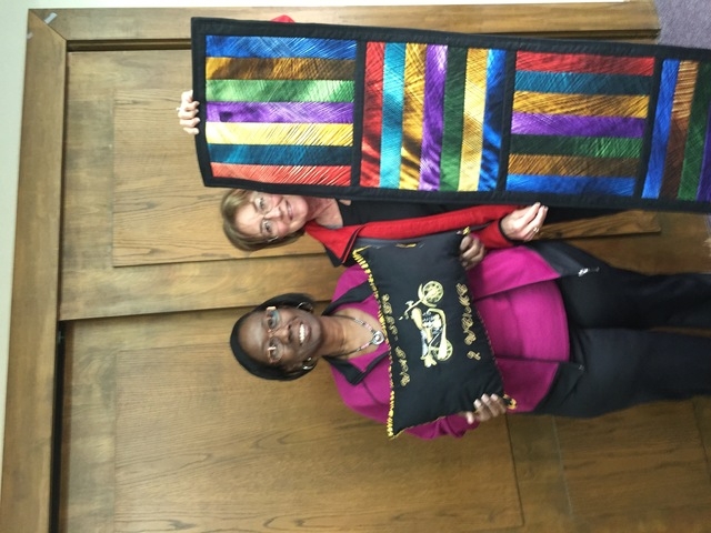 PB Quilt Guild members visit Grand Prairie group