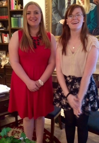 Governor’s School students speak at Delta Kappa Gamma meeting