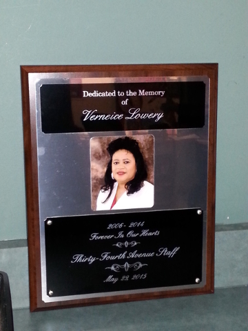 Family, staff honor late PB principal