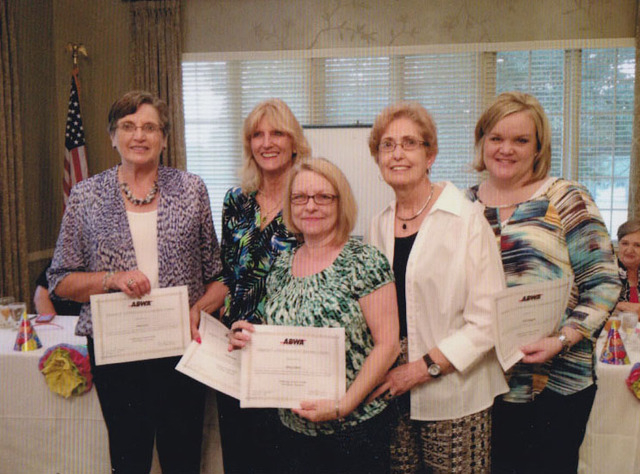 DuBocage ABWA awards perfect attendance