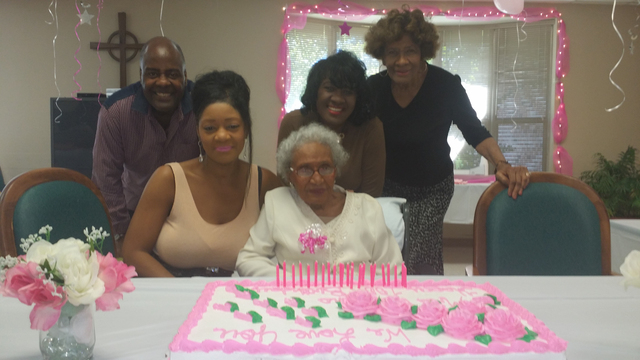 Alberta Williams celebrates 100th birthday