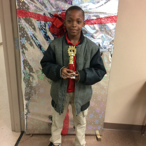 4th grader wins spelling bee at Townsend Park