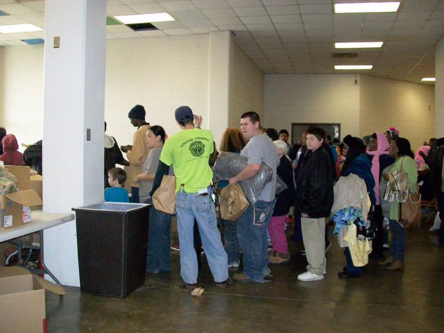 Delta Network food bank sponsors event