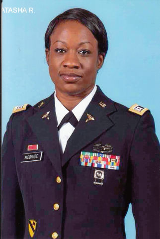 McBride receives National Guard promotion