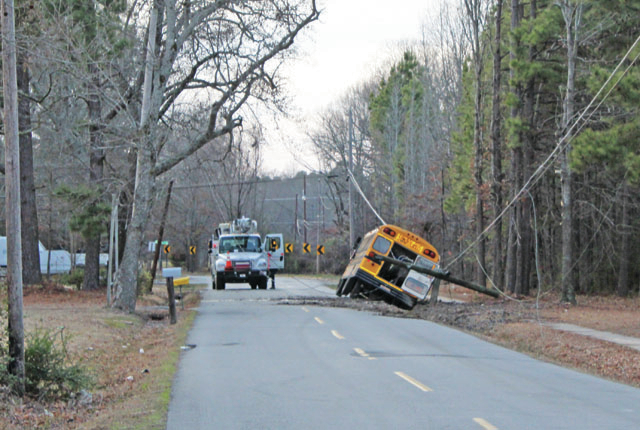 Bus driver issued citation in Tuesday accident