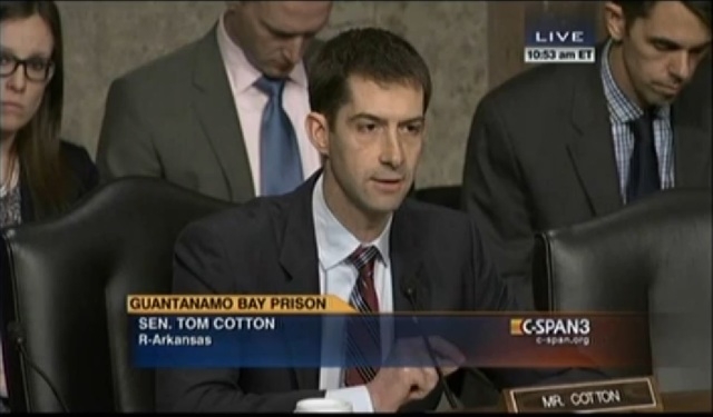Cotton says Gitmo detainees can rot in hell’