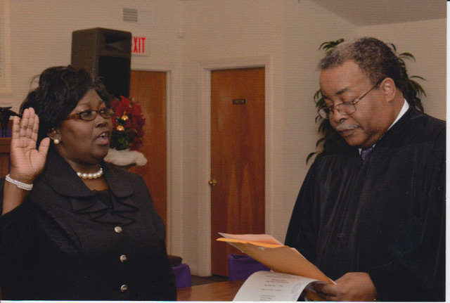 Hudson sworn in as Altheimer mayor