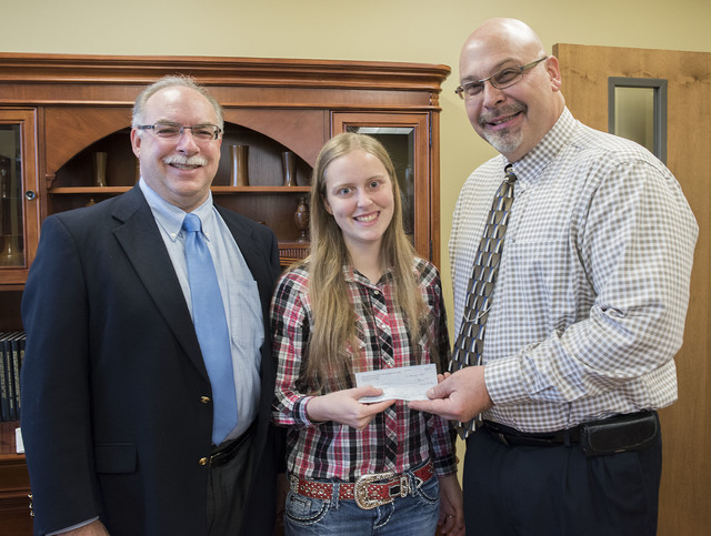 Agency honors UAM forestry student
