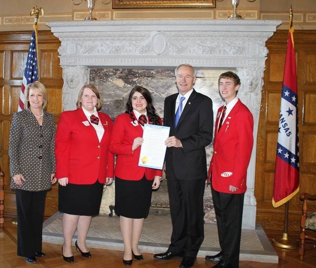White Hall student honored by Arkansas Legislature