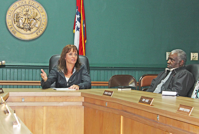 Some city, county officials meet with demolition contractors; mayor, others not invited