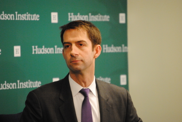 Cotton says America must maintain global order