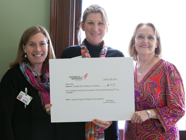 Greater Delta Alliance receives Komen grant