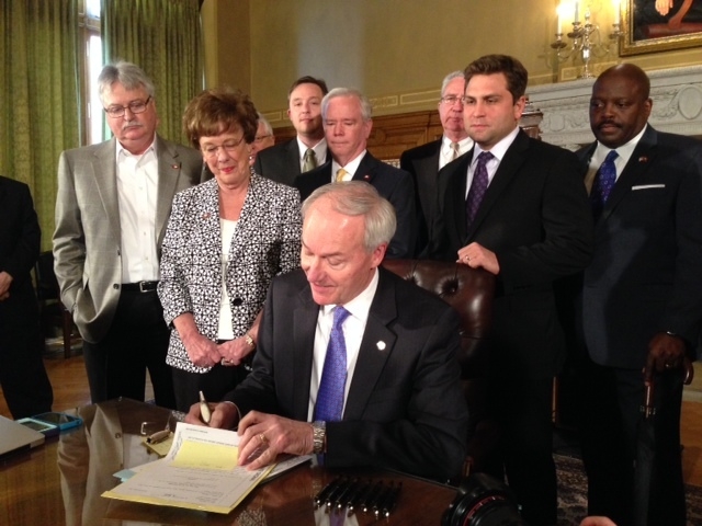 Hutchinson signs workforce education bills