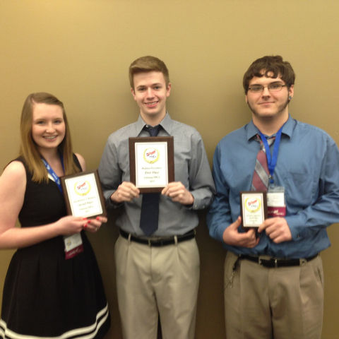 3 WH students win at state FBLA event