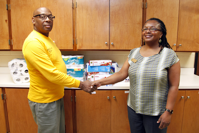 Rollin Lions RV Club donates to UAPB pantry