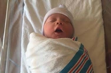 Cotton announces birth of son