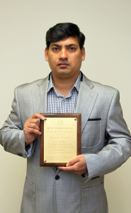Doctoral candidate wins research award