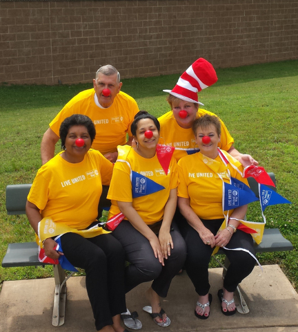 United Way celebrates Red Nose Day