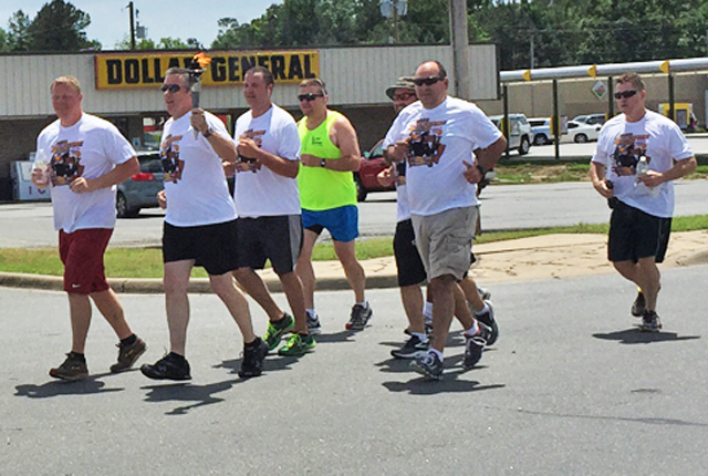 Law enforcement participate in annual Torch Run for Special Olympics