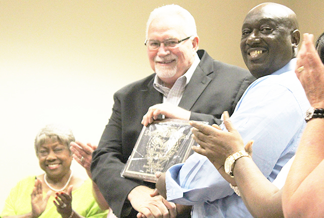 Watson Chapel board recognizes retiring administrators, late board member