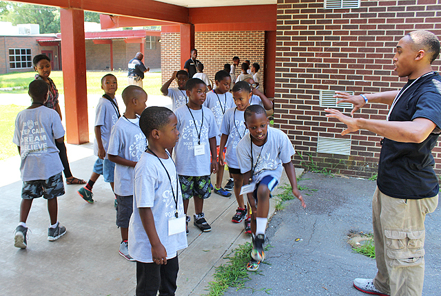 PAY Camp offers fun, education, interaction between cops, kids