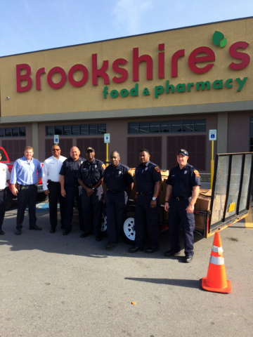 Third annual Gatorade drive gives to first responders
