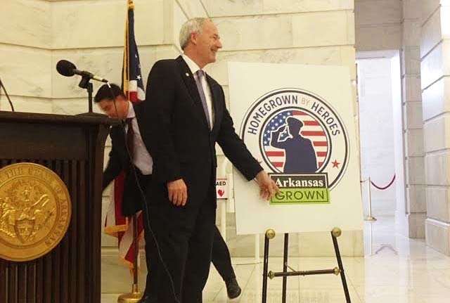 New label available for food grown by Arkansas military vets