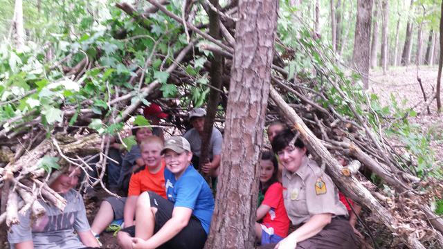 Cane Creek hosts Survival Skills day camp