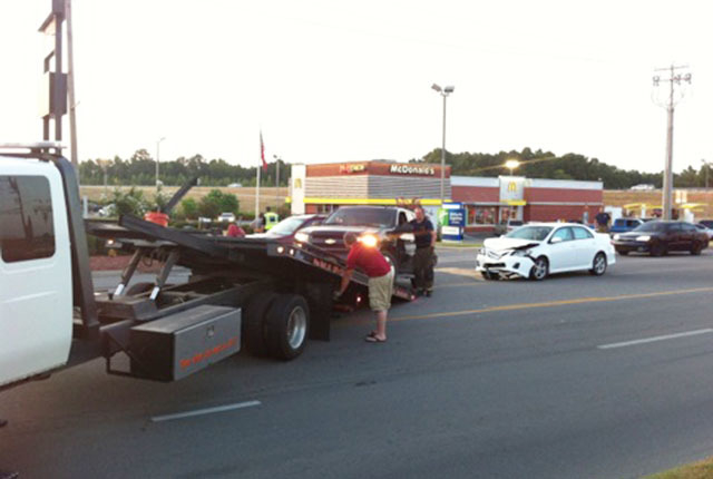 Wreck at Camden Road
