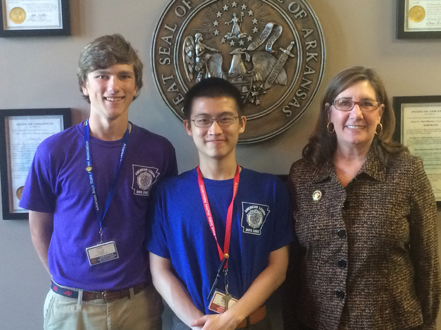 2 WH Boys State delegates become officers