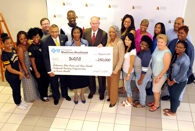 Blue Cross and Blue Shield awards UAPB $250,000 grant