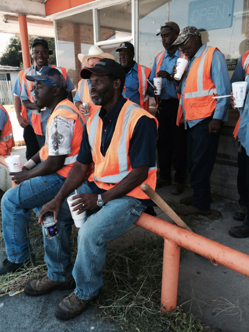 Street department receives treats