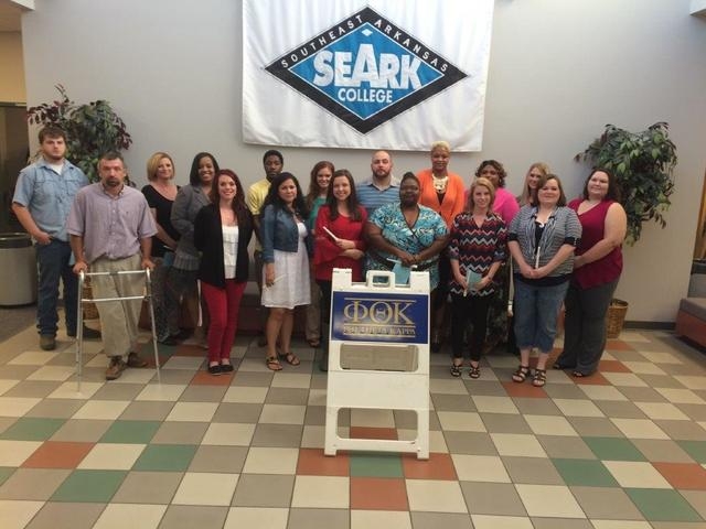 SEARK College inducts new PTK Honor Society members