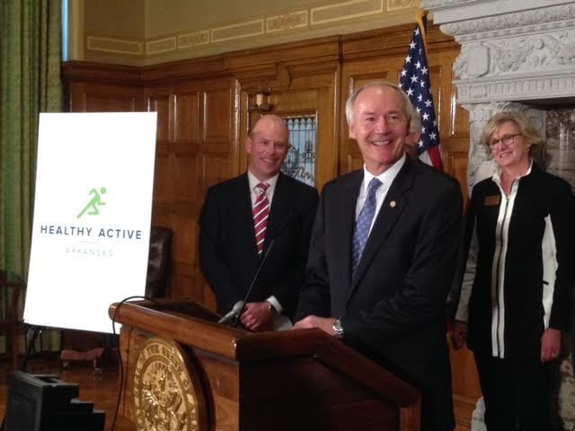 Hutchinson unveils 10-year plan to improve Arkansans’ health