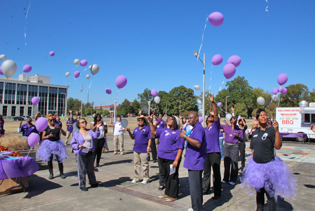 Police sponsor annual walk against domestic violence