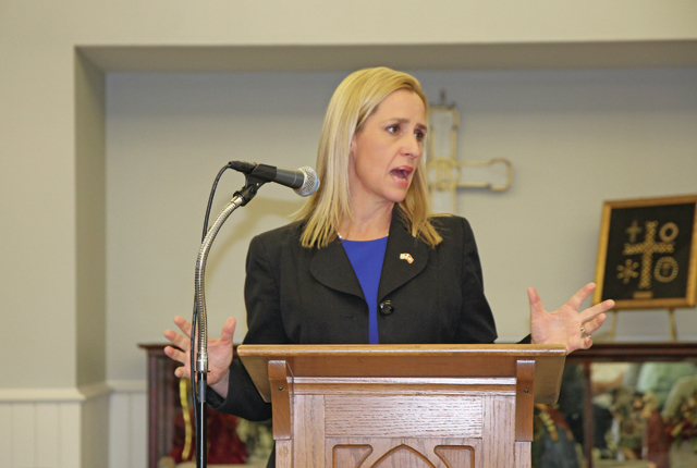 Attorney general talks about open carry, metal theft at Coffee with the Chiefs