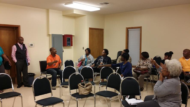 Dollarway High School parents meet
